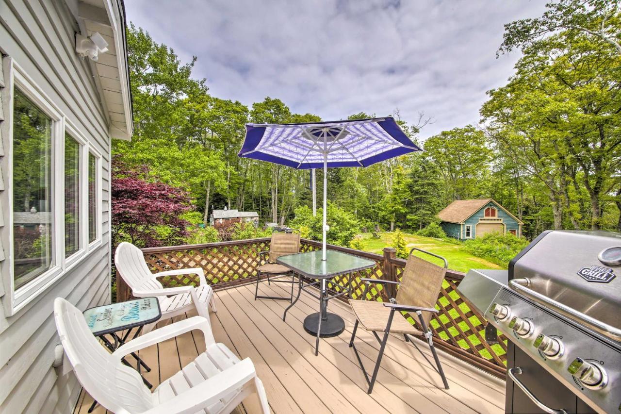 Charming East Boothbay Cottage With Large Yard! Eksteriør billede