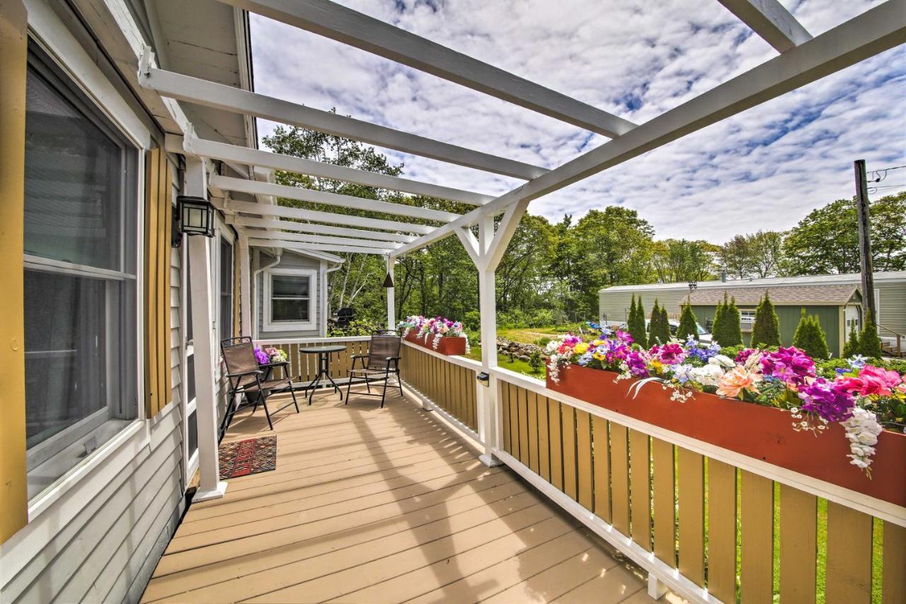 Charming East Boothbay Cottage With Large Yard! Eksteriør billede