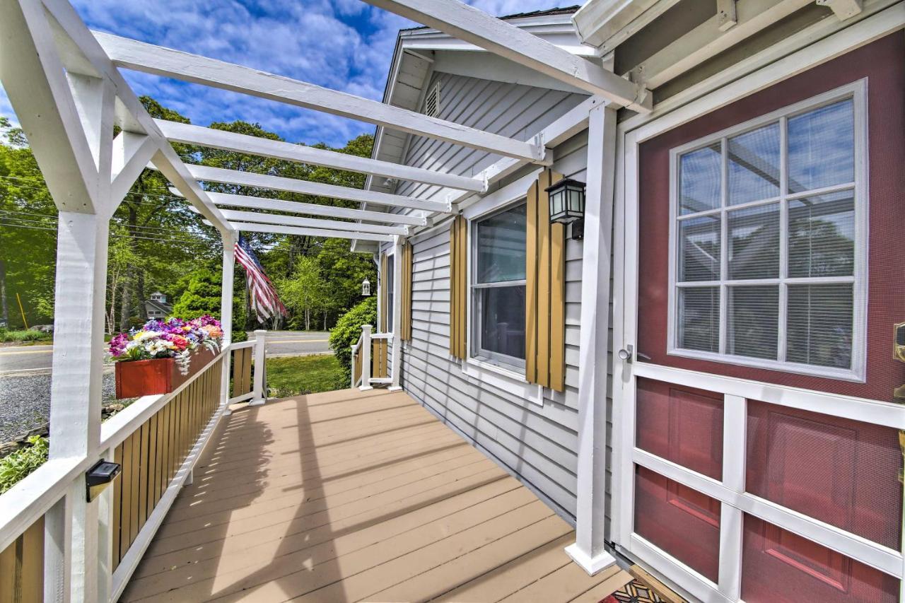 Charming East Boothbay Cottage With Large Yard! Eksteriør billede