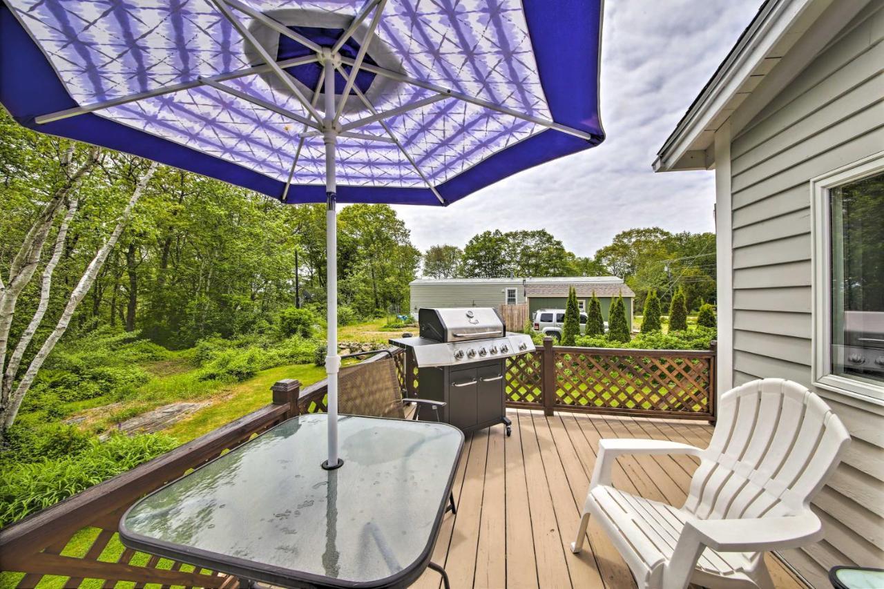 Charming East Boothbay Cottage With Large Yard! Eksteriør billede