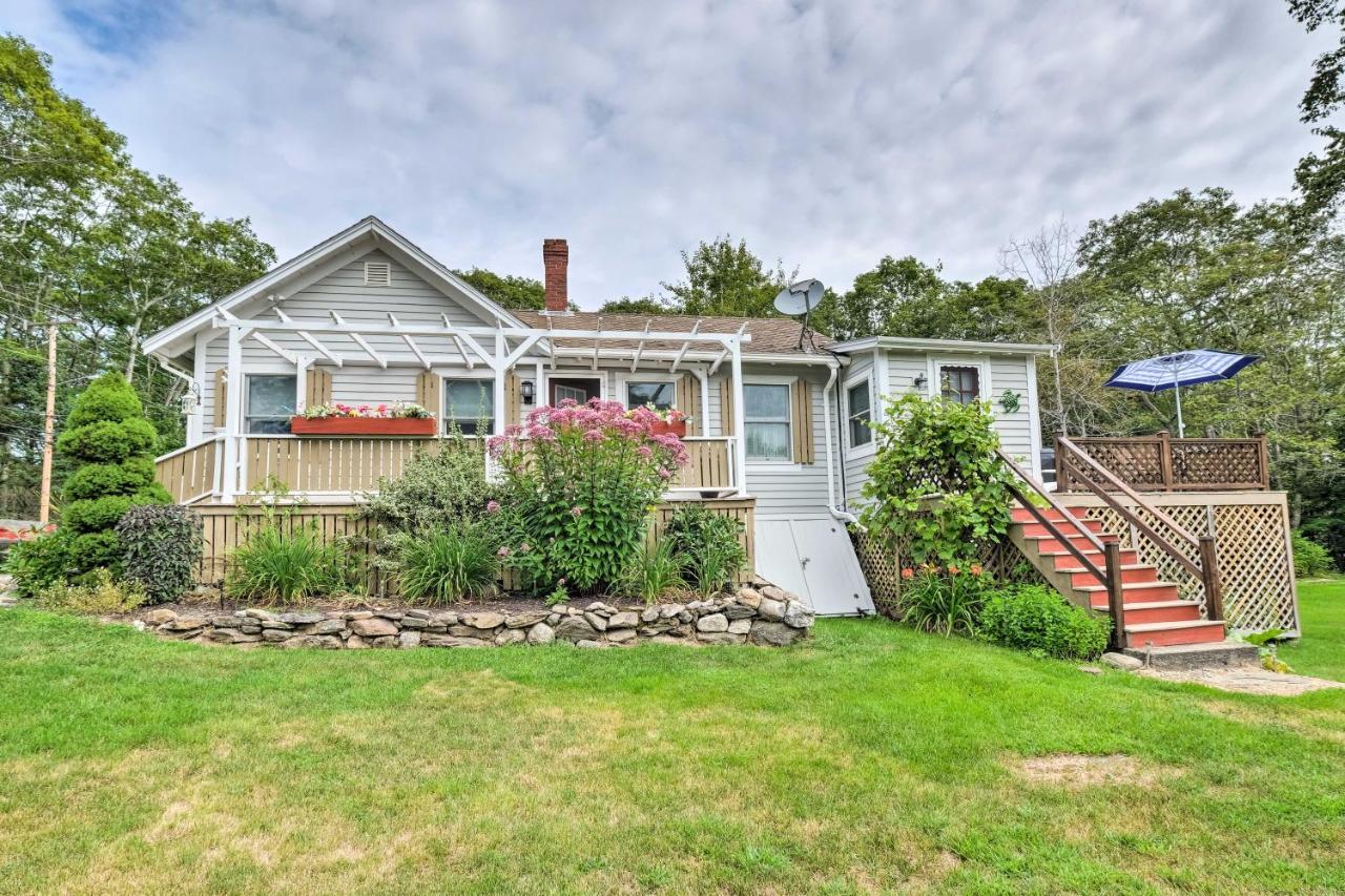 Charming East Boothbay Cottage With Large Yard! Eksteriør billede